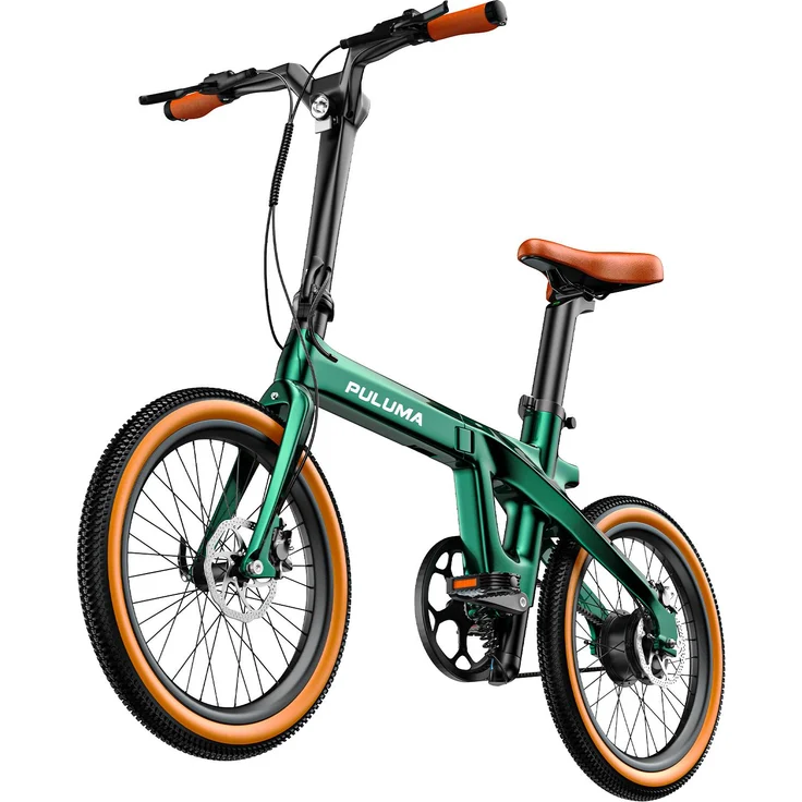 PIXAR PT20 20 Zoll Klapp-E-Bike, Carbonrahmen mit 250W Motor, 36V 7Ah Akku, bis 25 km/h, Reichweite 30-40 km