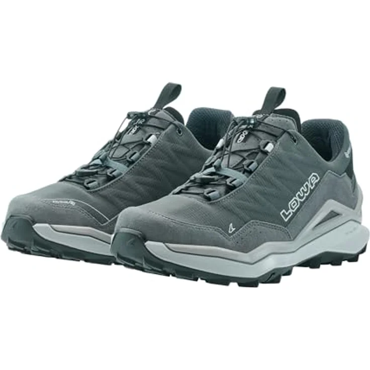 Lowa Maddox Pro GTX Lo SL 3116359030, Leichtwanderhalbschuh mit GORE-TEX, grau-grau – Bild 5