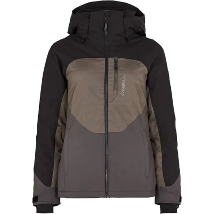 O'Neill Damen Skijacke Carbonite Snow Jacket, wasserdicht und atmungsaktiv, schwarz, Größe XS