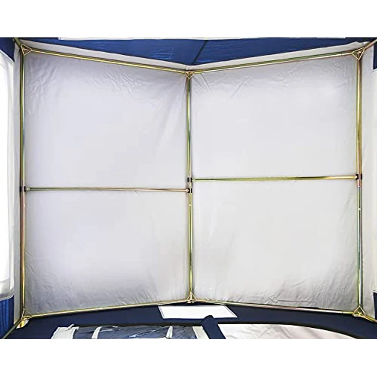 Brunner Gusto I NG, Küchenzelt mit Pultdach, 215 cm Stehhöhe, große Gazefenster, inkl. Tragetasche und Montagematerial – Bild 9