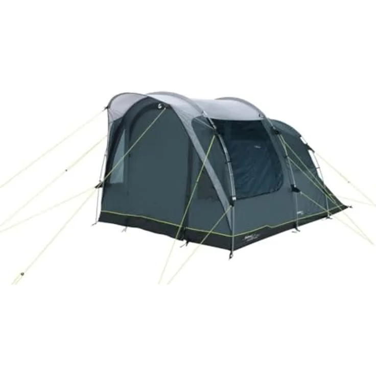 Outwell Sky 4, 4-Personen Tunnelzelt mit wasserdichtem Zeltboden und abgedunkelten Schlafkabinen