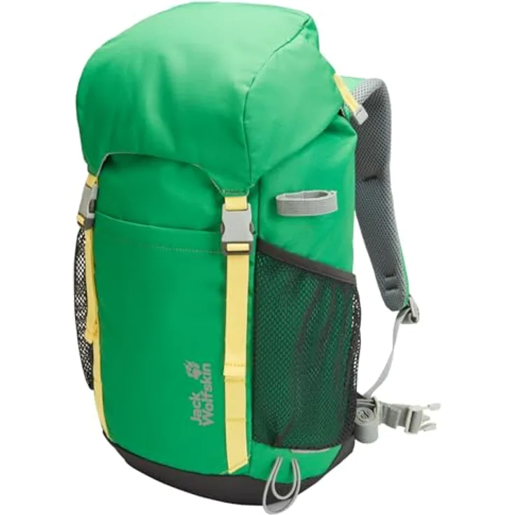 Jack Wolfskin Kids Explorer, Trekkingrucksack 47 cm, mystic green, 100% Polyester, 28 cm x 24 cm