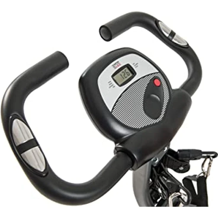 MOTIVE FITNESS by U.N.O. Heimtrainer Multi-Function X-BIKE mit Seilzug für Arme und Beine, inkl. Unterlegmatte, Schwarz – Bild 4