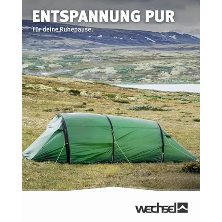 Wechsel Tempest 3 I Zero-G Tunnelzelt für 3 Personen, ultraleicht, schnell aufbaubar, kompakt & transportabel, ideal für Camping, Wandern & Radreisen – Bild 3