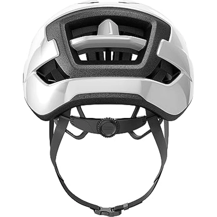 Abus WingBack Velohelm, 51-55 cm, minimalistische Bauweise mit tiefen Belüftungskanälen und Quin-Ready Funktion, 250 g – Bild 3