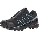 Salomon Speedcross 4 GTX, Damen Wanderschuhe mit Gore-Tex Schutz, Schwarz, Größe 39 1/3