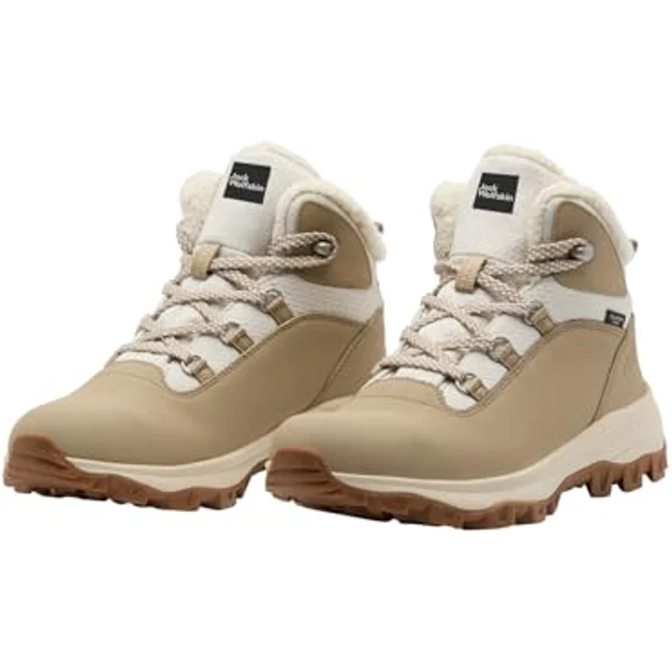 Jack Wolfskin Everquest Texapore Mid W, Damen Wanderschuhe mit wasserdichter Membran, -30 °C warm, Größe 36 – Bild 7