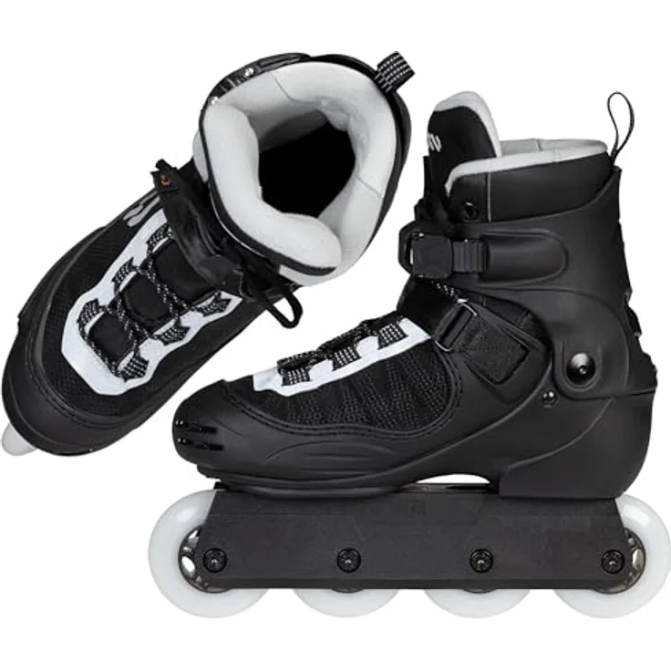 Iqon Ag 30 Lite Inline-skates Schwarz EU 42-43 Schwarz EU 42-43, Rollschuhe von Iqon mit verstellbaren Größen (42, 42.5, 43) – Bild 4