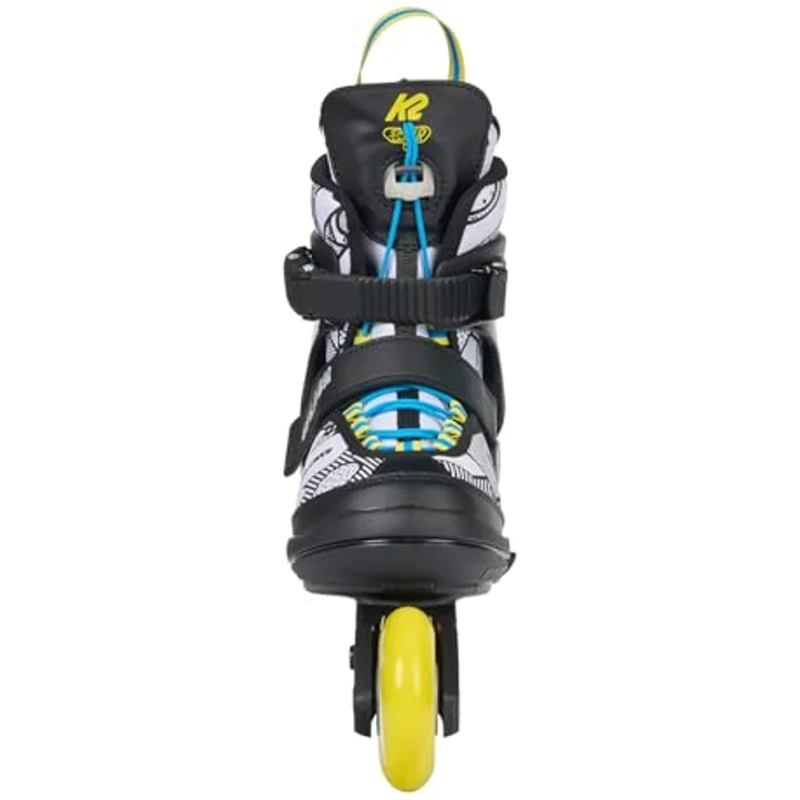 K2 Skates Inline Skates Splash Multi, verstellbare Kinderrollschuhe mit Softboot-Technologie, inklusive 5 Splash-Stifte, Größe S, M, L – Bild 3