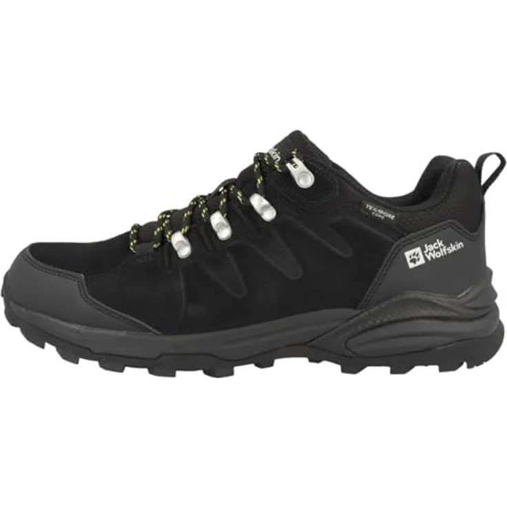 Jack Wolfskin REFUGIO TEXAPORE LOW M Wanderschuh, wasserdicht mit warmem Nässeschutz und EVA-Dämpfung – Bild 1