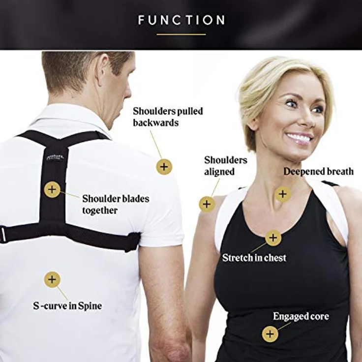 Swedish Posture® Flexi Geradehalter & Rückentrainer | sofort bessere Körperhaltung | weniger Rücken- & Schulterschmerzen | zur Physiotherapie, gegen Arthrose & Impingement – Bild 5