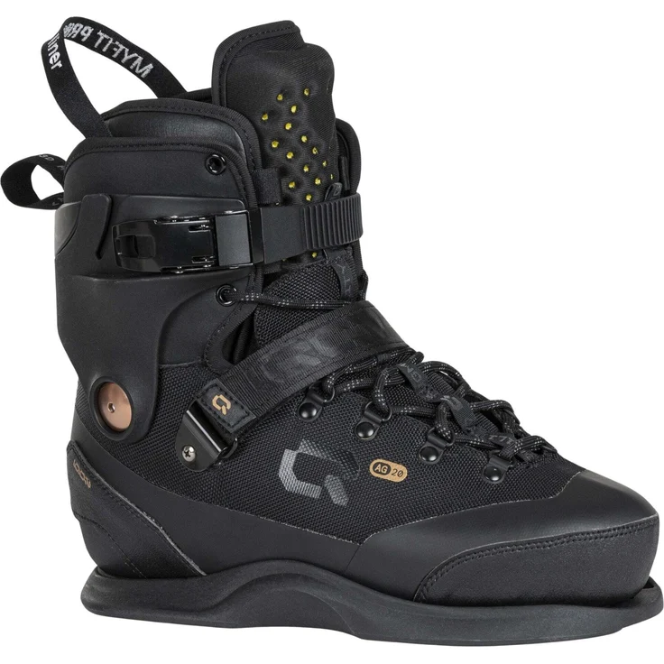 Iqon AG20, aggressive Schlittschuhe aus glasfaserverstärktem Hochleistungskunststoff mit MYFIT Prime Liner, Größe 39