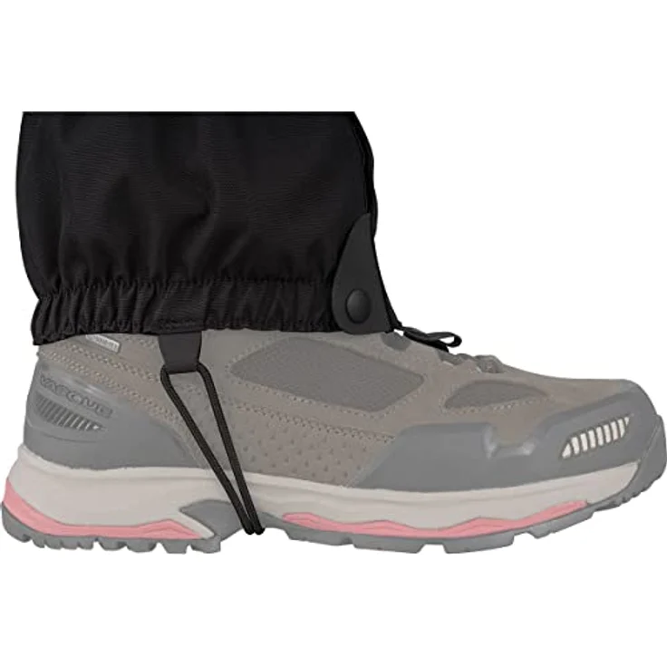 Sea To Summit Grasshopper Gamasche, Größe S-M, leicht und strapazierfähig aus 450D Ripstop Polyester, schwarz – Bild 2