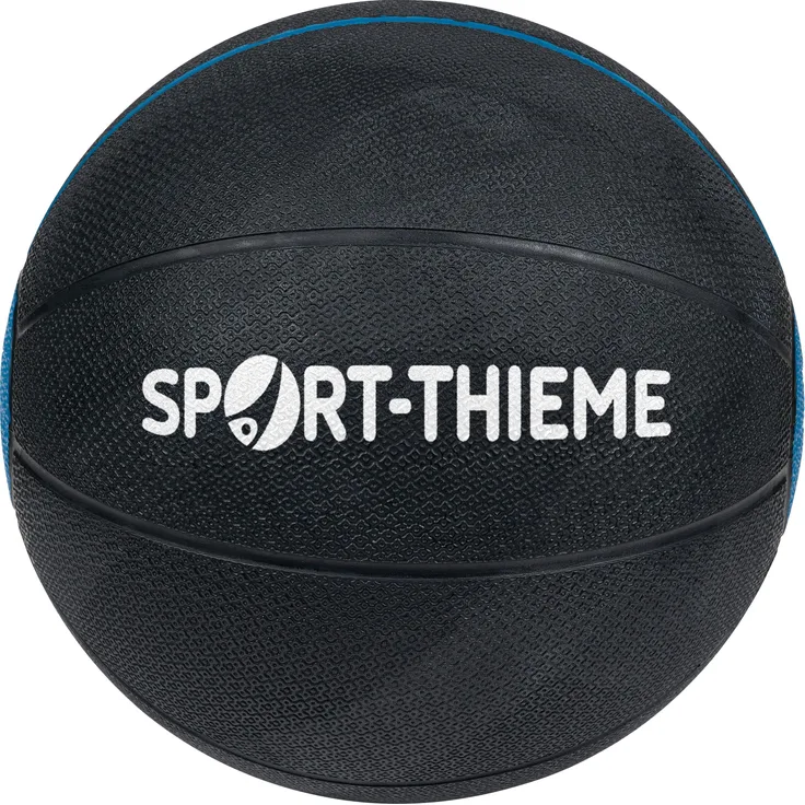 Sport-Thieme Medizinball, 5 kg, luftgefüllt, mit Nadelventil, Türkis, Durchmesser 239 mm