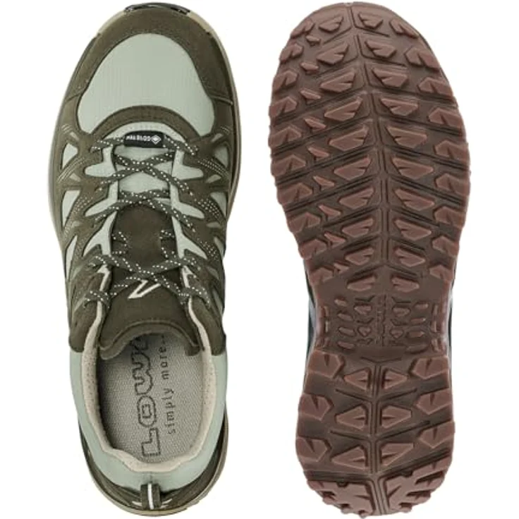 Lowa Innovo GTX Lo Ws, Damen Hikingstiefel mit wasserdichter GORE-TEX Membran, Oliv/Sage – Bild 6