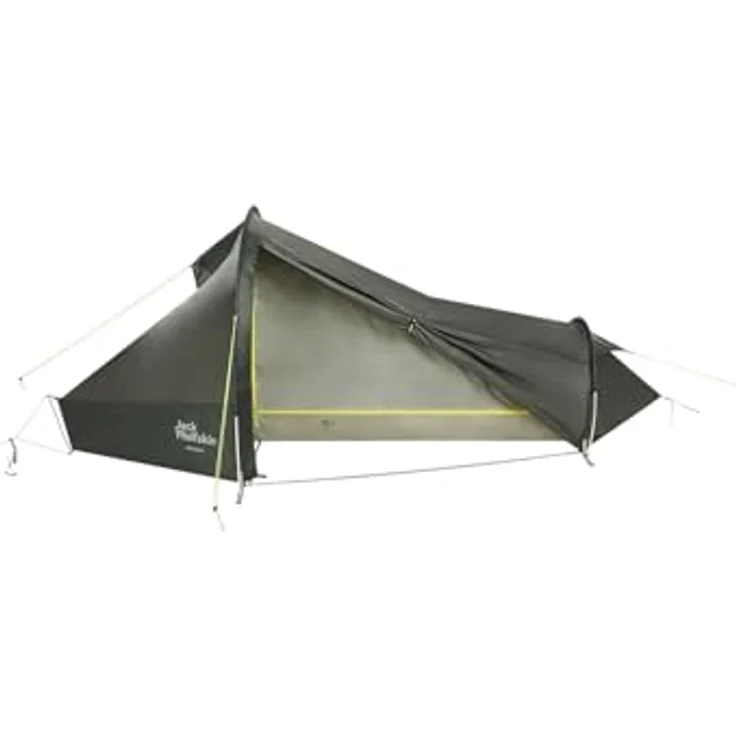 Jack Wolfskin North Timer, Tunnelzelt für 1 Person, 1.90 kg, stabil und hoher Stauraum – Bild 3