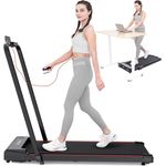 CITYSPORTS Laufband ZX1 440w für zu Hause, Walking/Jogging Pad,Max 6 km/h (Mit Toolkit, Schmiermittel), integrierte transportrollen, mini-Laufband für Büro und Zuhause, Schwarz