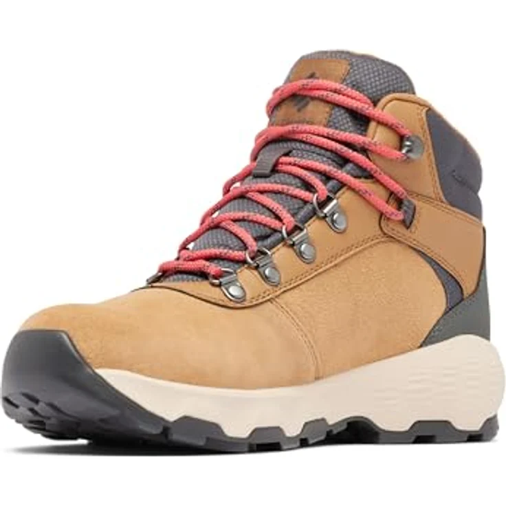 Columbia Newton Damen Wanderstiefel, wasserdichtes Wildleder, Schuhgröße 43 EU, grau – Bild 5