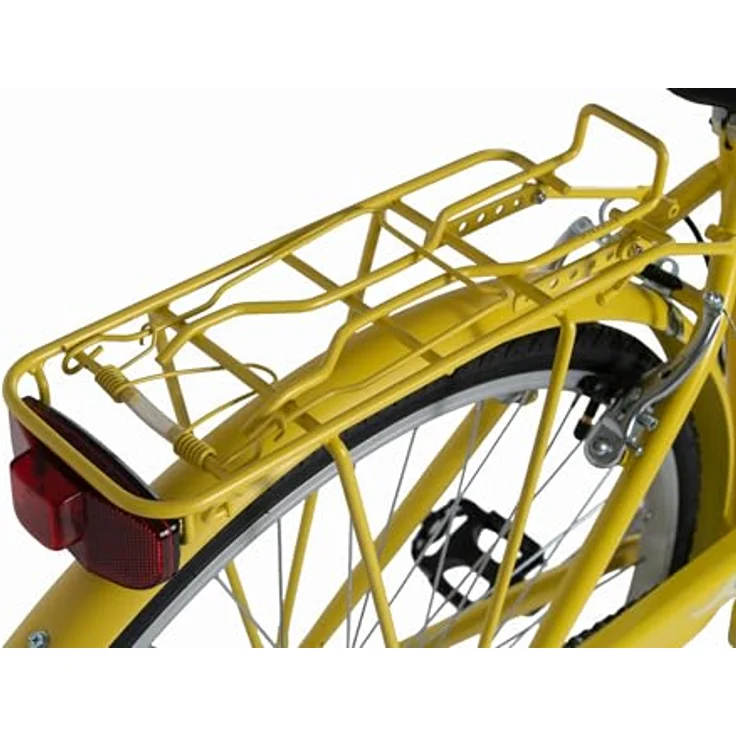 DaCapo Damenfahrrad Toscana 28'', 6 Gänge, RH 48 cm, urbanes Design mit hellen Reifen und StVZO Beleuchtung – Bild 6