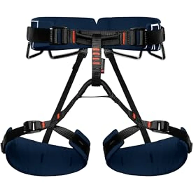 Mammut 4 Slide Gurtzeug, marineblau, M-XL, mit 4 Materialschlaufen und schnellen Slide-Block-Schnallen – Bild 1