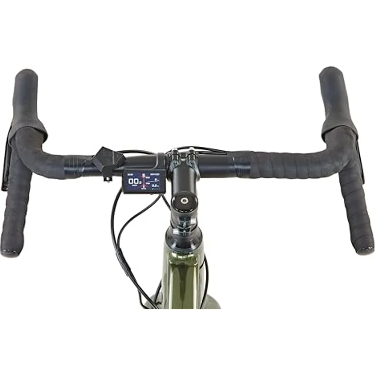 Prophete Graveler 1.0 Gravel E-Bike, Diamant 28 Zoll, 360 Wh, integrierter Akku, AEG Heckmotor, 10-Gang Kettenschaltung, hydraulische Scheibenbremse, Rahmenhöhe 53 cm, Metallic Green – Bild 4