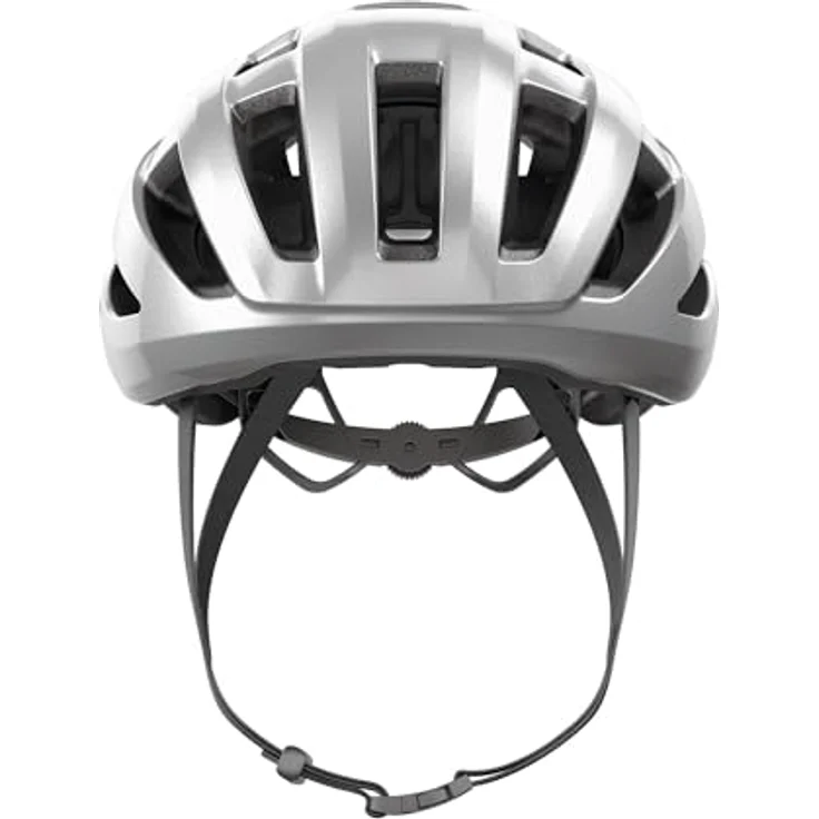 ABUS Rennradhelm PowerDome MIPS - leichter Fahrradhelm mit cleverem Belüftungssystem und Aufprallschutz - Italy - Silber, Größe L - für Damen und Herren – Bild 2