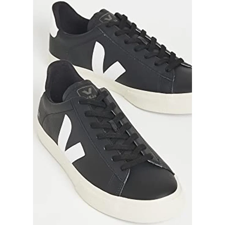 Veja Campo CP0501215B, Herren Sneaker aus ChromeFree-Rindsleder, schwarz, Größe 44 – Bild 3