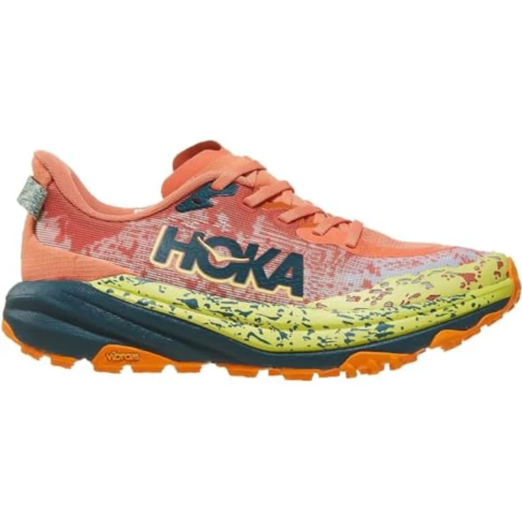 Hoka SPEEDGOAT 6, Trailrunning-Schuhe mit stark profilierter Außensohle, Multicolored, Größe 38 – Bild 1