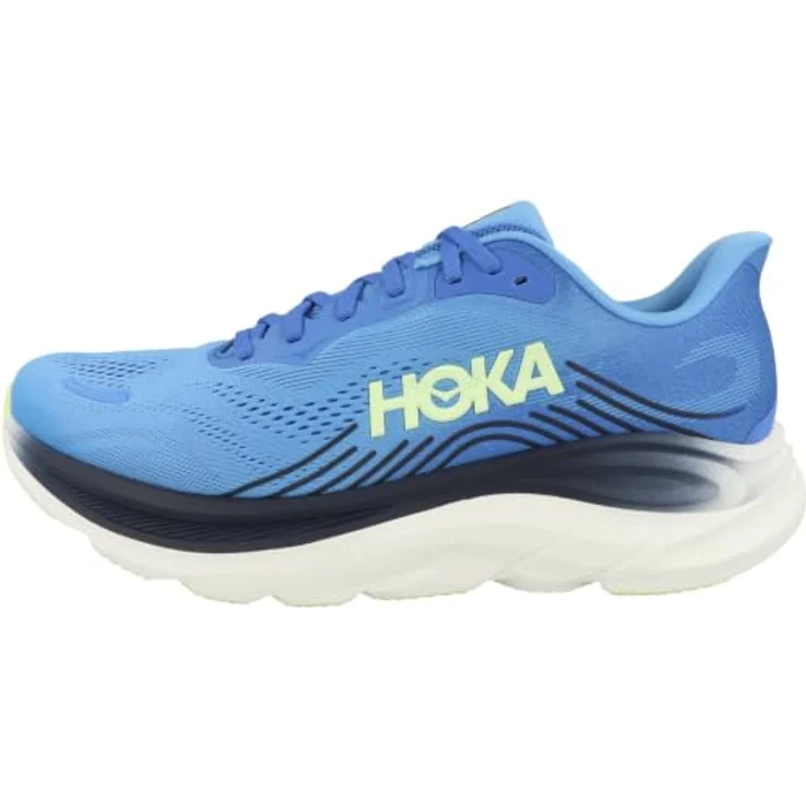 Hoka One One Clifton 11, Herren-Laufschuhe mit atmungsaktivem Engineered Mesh und CMEVA-Mittelsohle, grau – Bild 1