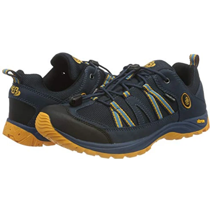 Brütting Ohio Low, Jungen Synthetik Trekkingschuhe, atmungsaktiv, wasserdicht, marine – Bild 7