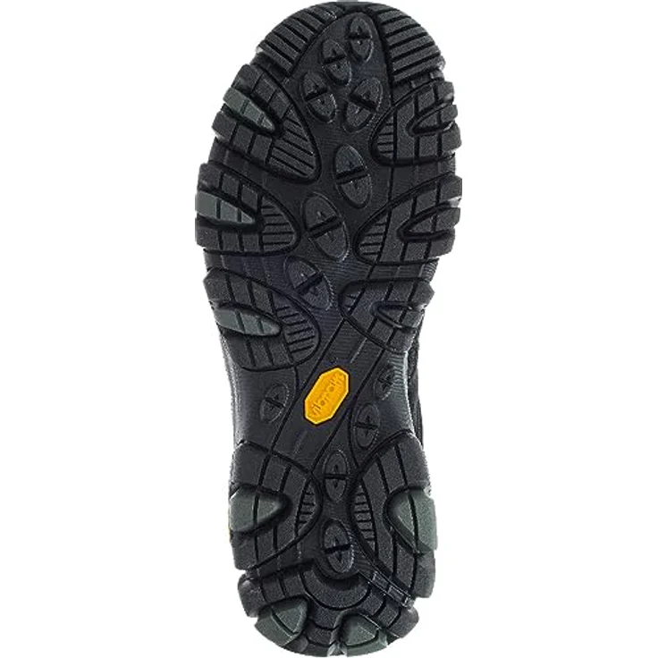 Merrell Moab 3 GTX, wasserdichter und atmungsaktiver Herren Wanderschuh aus recycelten Materialien, schwarz – Bild 8