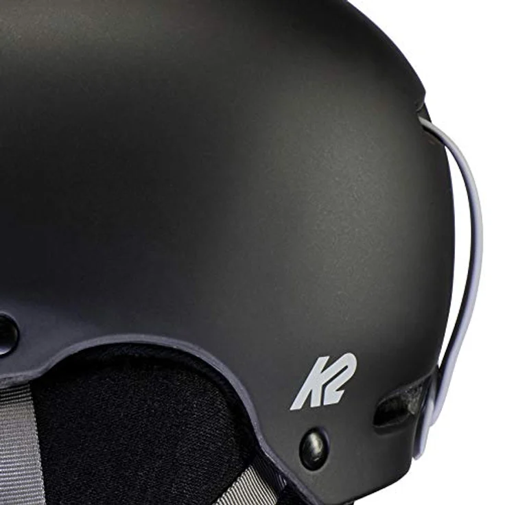 K2 Ski Damen Skihelm Meridian, matte pearl black, stoßabsorbierende Schale, Belüftungsöffnungen, Größe M (55-59 cm) – Bild 3