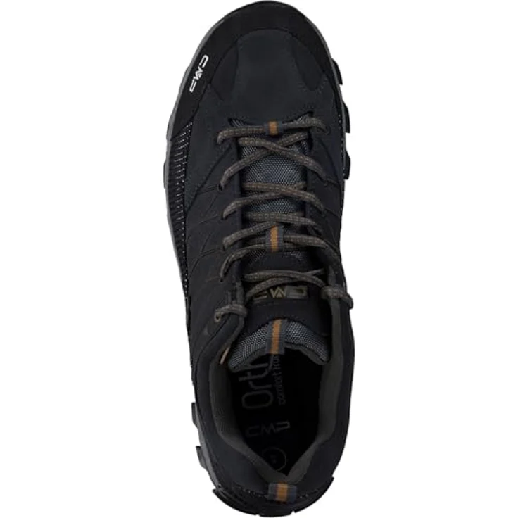 CMP Campagnolo Rigel WP, Herren Wanderschuhe, Wasserdichtes Veloursleder mit griffiger Sohle, Grau – Bild 7