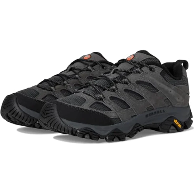 Merrell MOAB 3, Wanderschuh wasserdicht mit flexiblem Schaft und profilierter Gummi-Sohle, schwarz – Bild 2