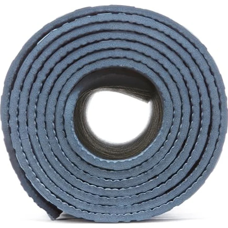 adidas 4mm Yogamatte, umweltfreundlich aus 50% recycelten Materialien, griffige Oberfläche, 176 x 61 cm – Bild 3