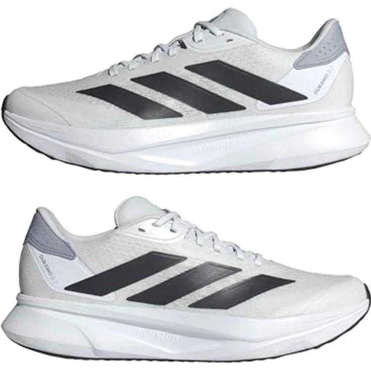 Adidas Duramo SL2 M, Laufschuhe in Weiß, Größe 39 1/3, leicht und atmungsaktiv mit Gummisohle – Bild 8