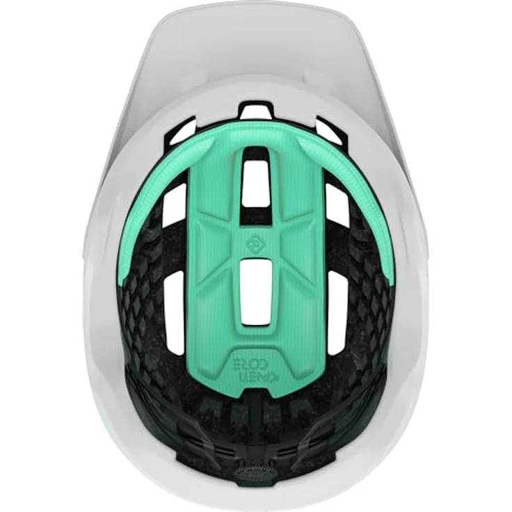 Lazer Coyote KinetiCore, MTB-Helm mit hervorragender Belüftung und Schutz, Matte Full White – Bild 2