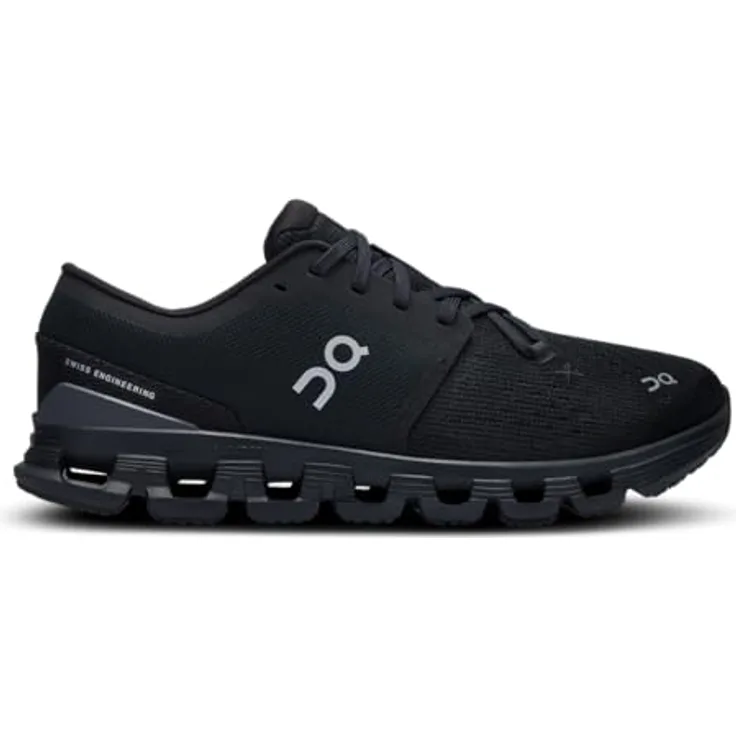 On Running Cloud X4, Damen Laufschuhe, bequem und klassisch, Größe 38.5, Schwarz