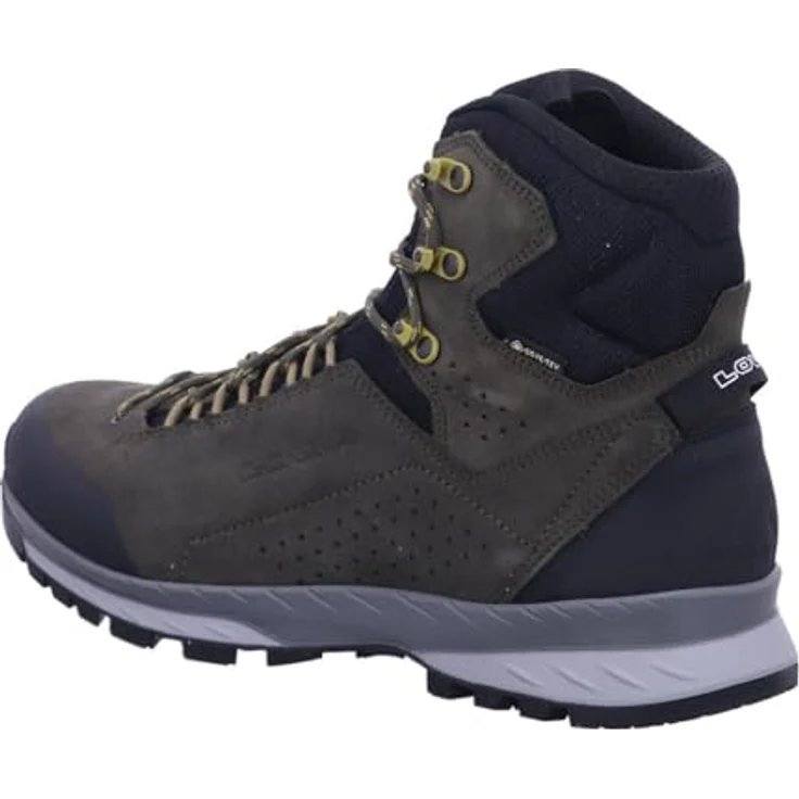 LOWA DELAGO GTX MID, Mid-Cut Wander- & Bergschuhe Herren, wasserdicht und atmungsaktiv, Grün, 41 1/2 EU – Bild 3