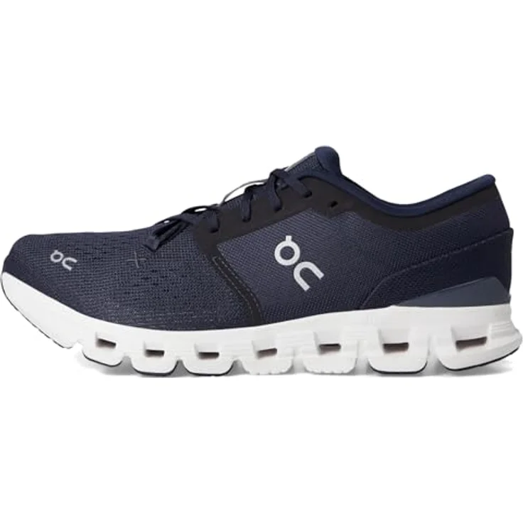 ON Cloud X 4 Herren Laufschuhe, leichte Allround-Schuhe mit CloudTec®-Dämpfung, blau, EU 43 – Bild 4