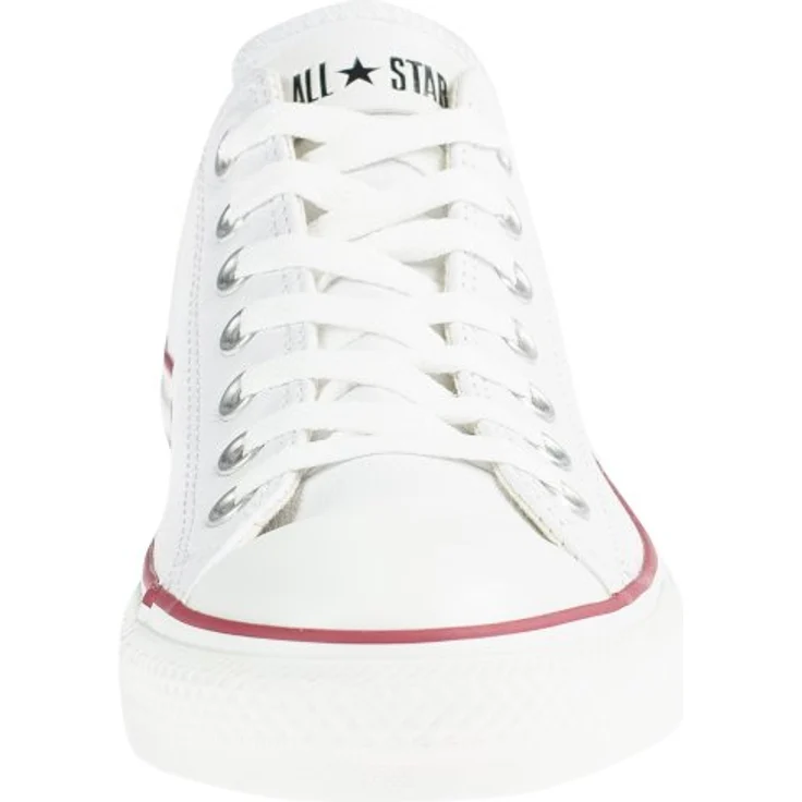Converse Chuck Taylor All Star, Sneaker aus Leder mit Gummi-Zehenkappe, weiß – Bild 6