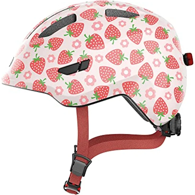 ABUS Helm Smiley 3. 0 LED rosa strawberry M – Bild 2