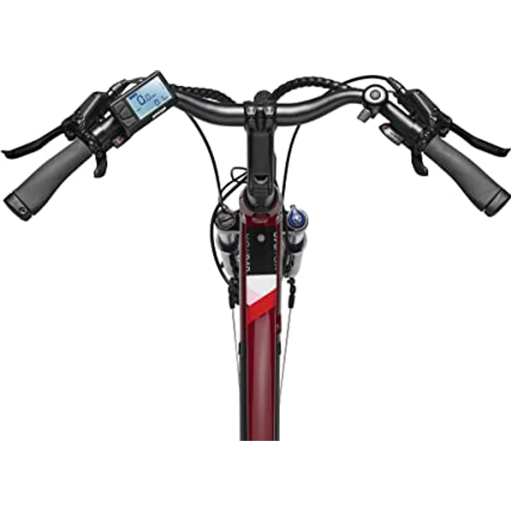 TELEFUNKEN E-Bike Damen Elektrofahrrad Alu 28 Zoll mit 24-Gang Shimano Acera Kettenschaltung, Pedelec Trekkingrad mit Hinterrad-Motor 250W 11,6 Ah, 36V Akku, XC940 Expedition, silber – Bild 4