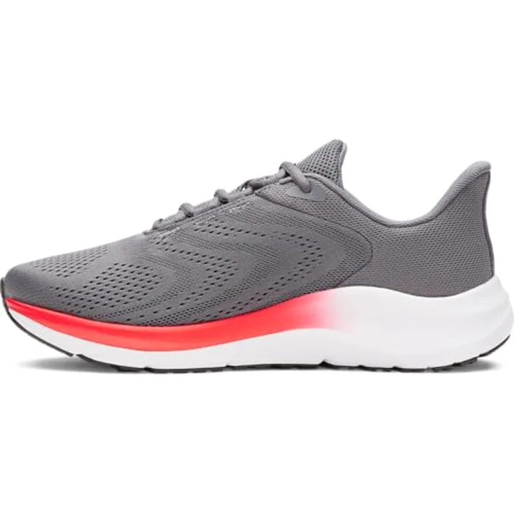 Under Armour Pursuit 4 Big Logo, Laufschuhe für Herren in Castlerock-Racer Red-Anthracite, Größe EU 44 – Bild 2