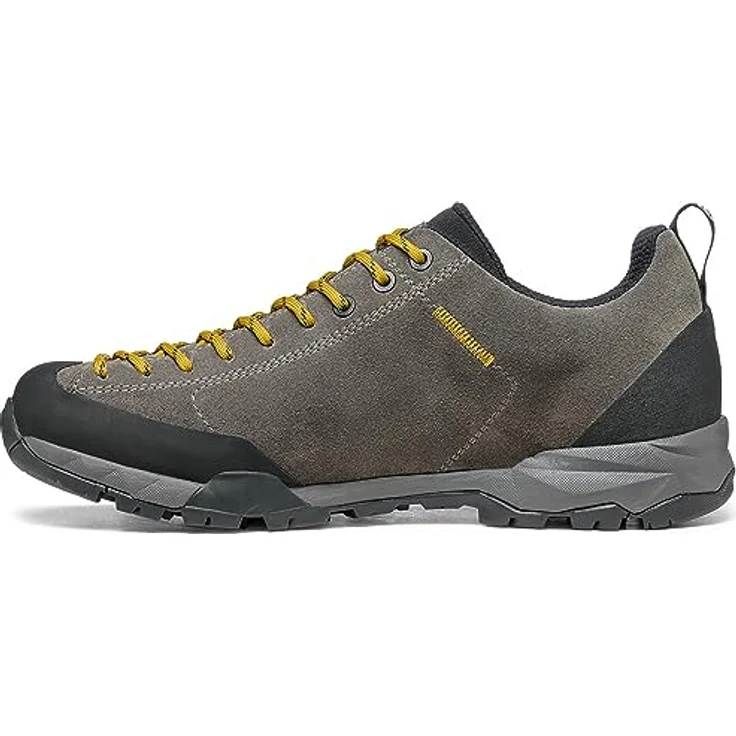 Scarpa Mojito Trail GTX, Multifunktionsschuhe für Herren, wasserdicht mit optimalem Grip, titanium/mustard, Größe 45 – Bild 2