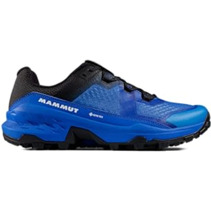 Mammut Girun II Low GTX, Herren Wanderschuhe mit GORE-TEX Membran, Blau, Größe 44 2/3 – Bild 2