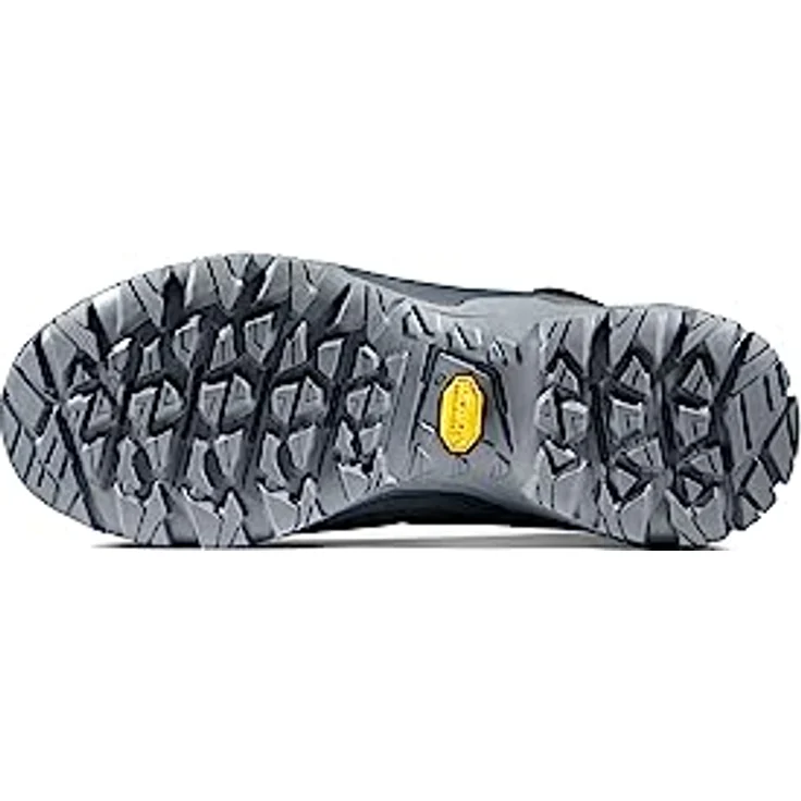 Mammut Nova Mid IV GTX, wasserdichter All-Terrain Wanderschuh aus Nubukleder mit Vibram® Sohle, dunkelgrau/jadegrün – Bild 5