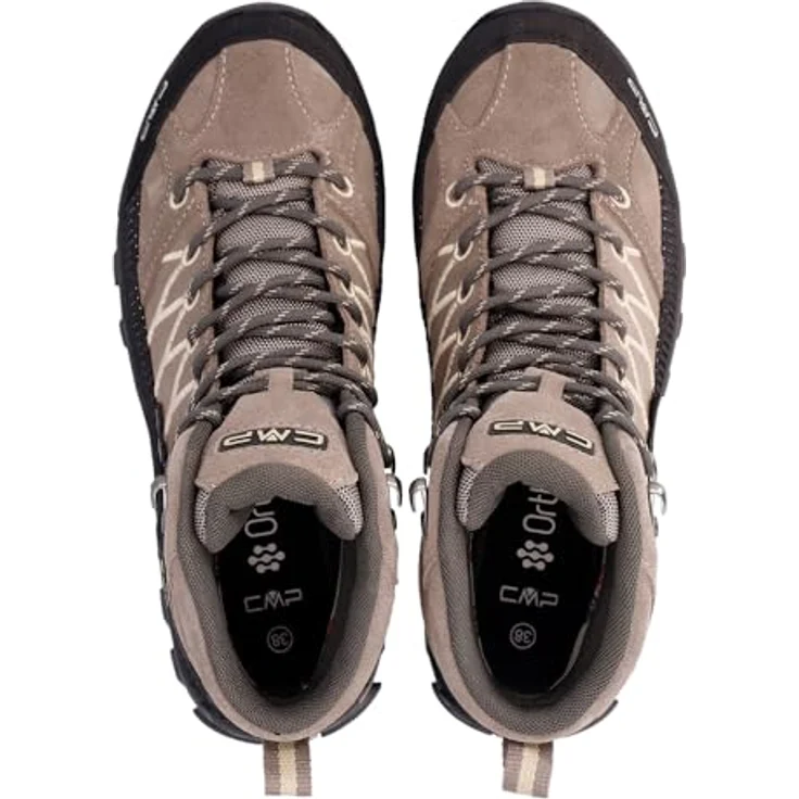 CMP RIGEL MID WMN TREKKING SHOES WP, wasserdichte Wanderschuhe mit FullOn GRIP-Sohle und hoher Dämpfung – Bild 4