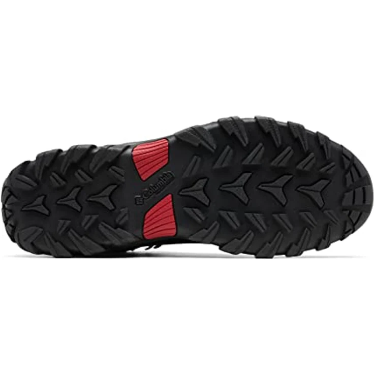 Columbia NEWTON RIDGE PLUS II WATERPROOF, Herren Wanderstiefel aus Leder und Mesh, wasserdicht, schwarz, Größe 17 – Bild 5