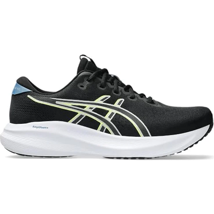 Asics Gel-Excite 11 Neutralschuh, BLACK/PURE SILVER, Größe 42, mit Gel-Dämpfung und atmungsaktivem Mesh-Obermaterial – Bild 7
